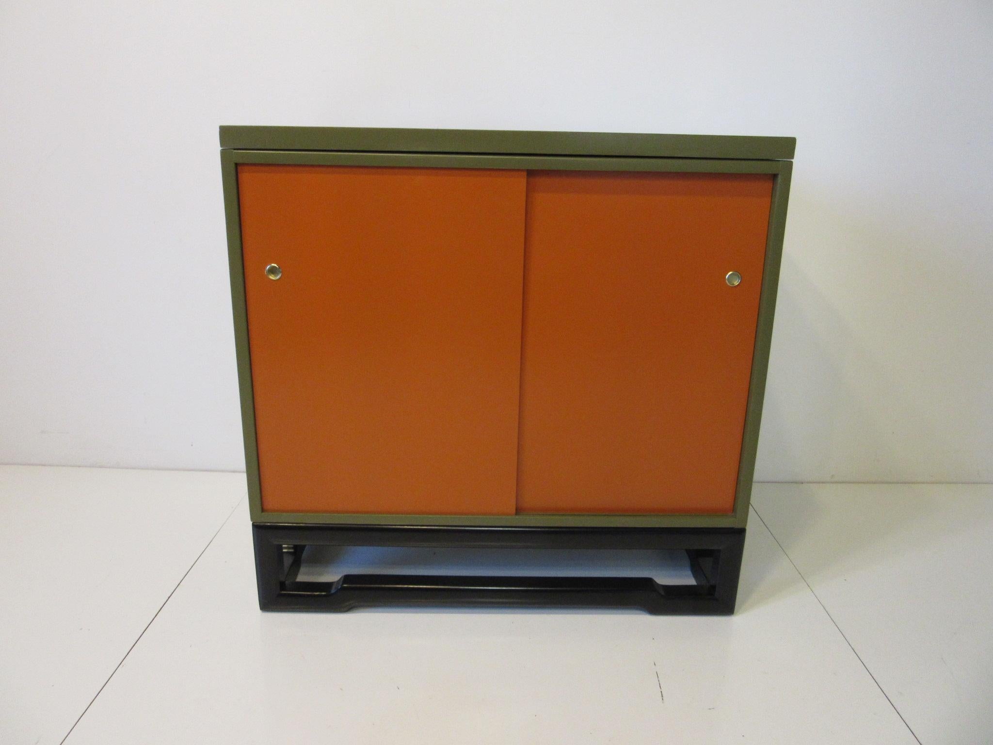 Small Credenza in the style of Mid Century by Baker  3