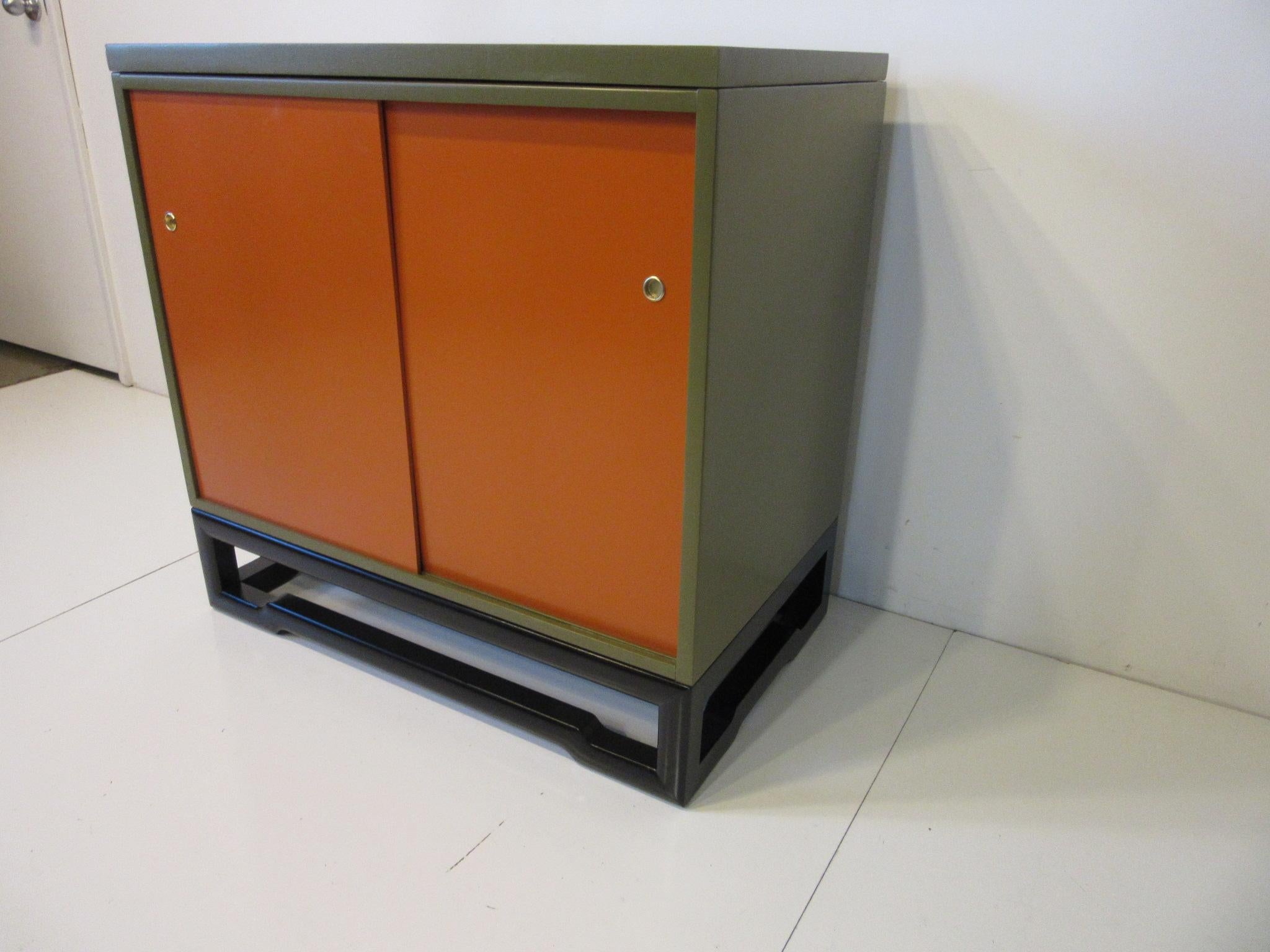 American Small Credenza in the style of Mid Century by Baker 