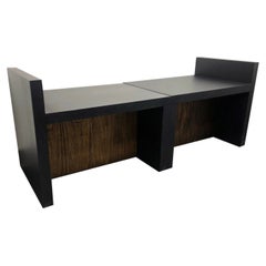 BAKER Milling Road Better Together Bench in Black by Kara Mann - Pair