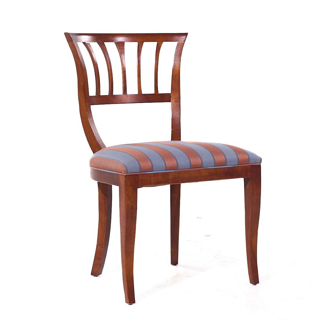Baker Milling Road Biedermeier Dining Chairs - Set of 6 In Good Condition In Countryside, IL