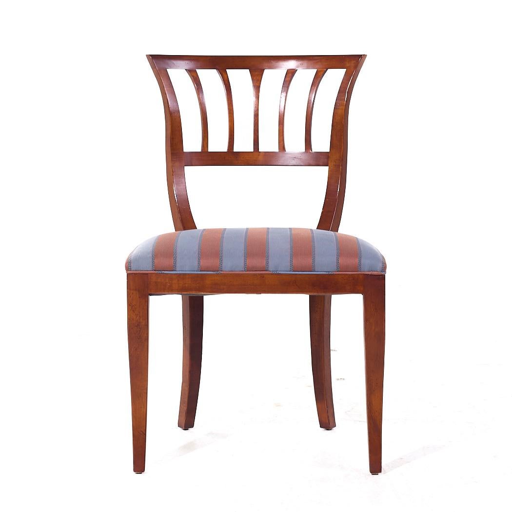 Mid-20th Century Baker Milling Road Biedermeier Dining Chairs - Set of 6