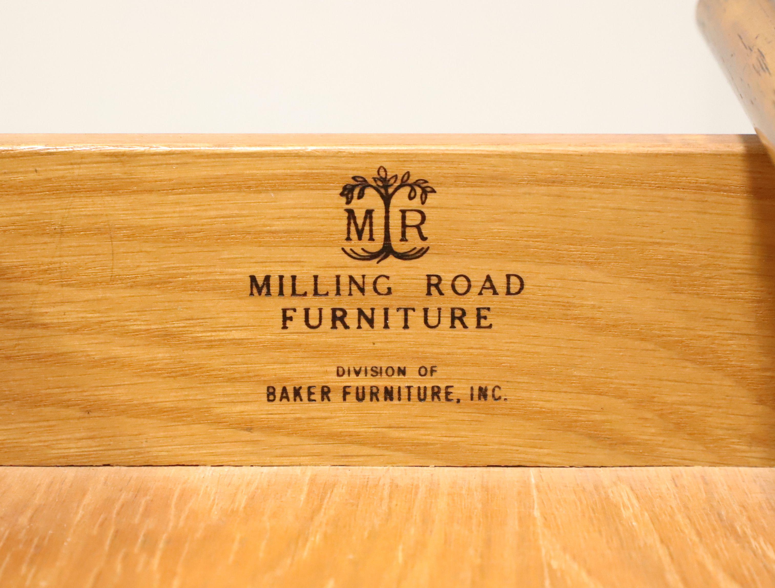 BAKER Milling Road Walnut Mid 20th Century Nightstands - Pair 7