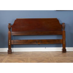 Baker Queen Size Mahogany Poster Bed