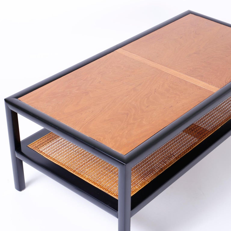 Baker Rectangular TwoTiered Coffee Table at 1stDibs