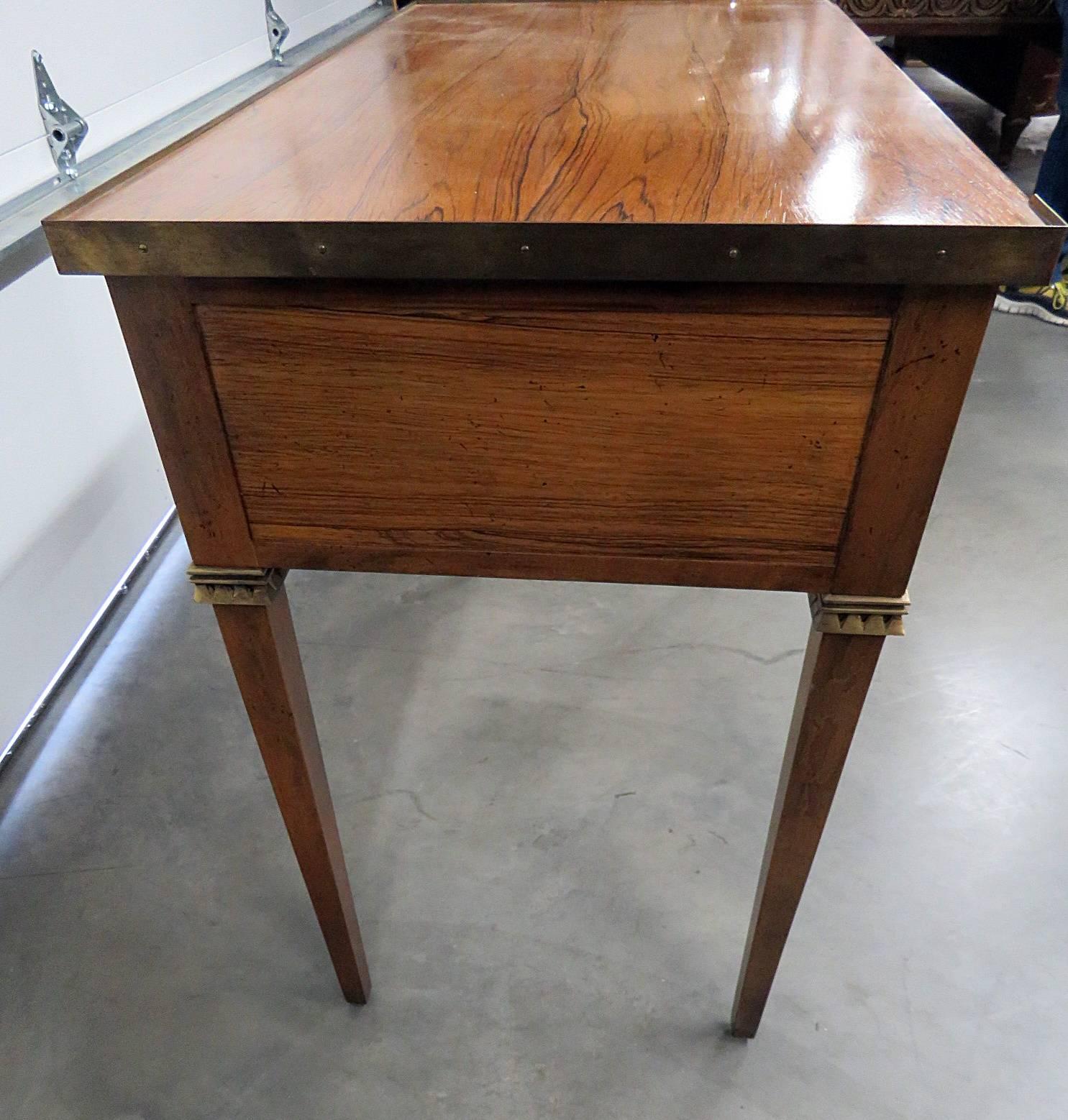 Baker Regency Style Rosewood Desk 3