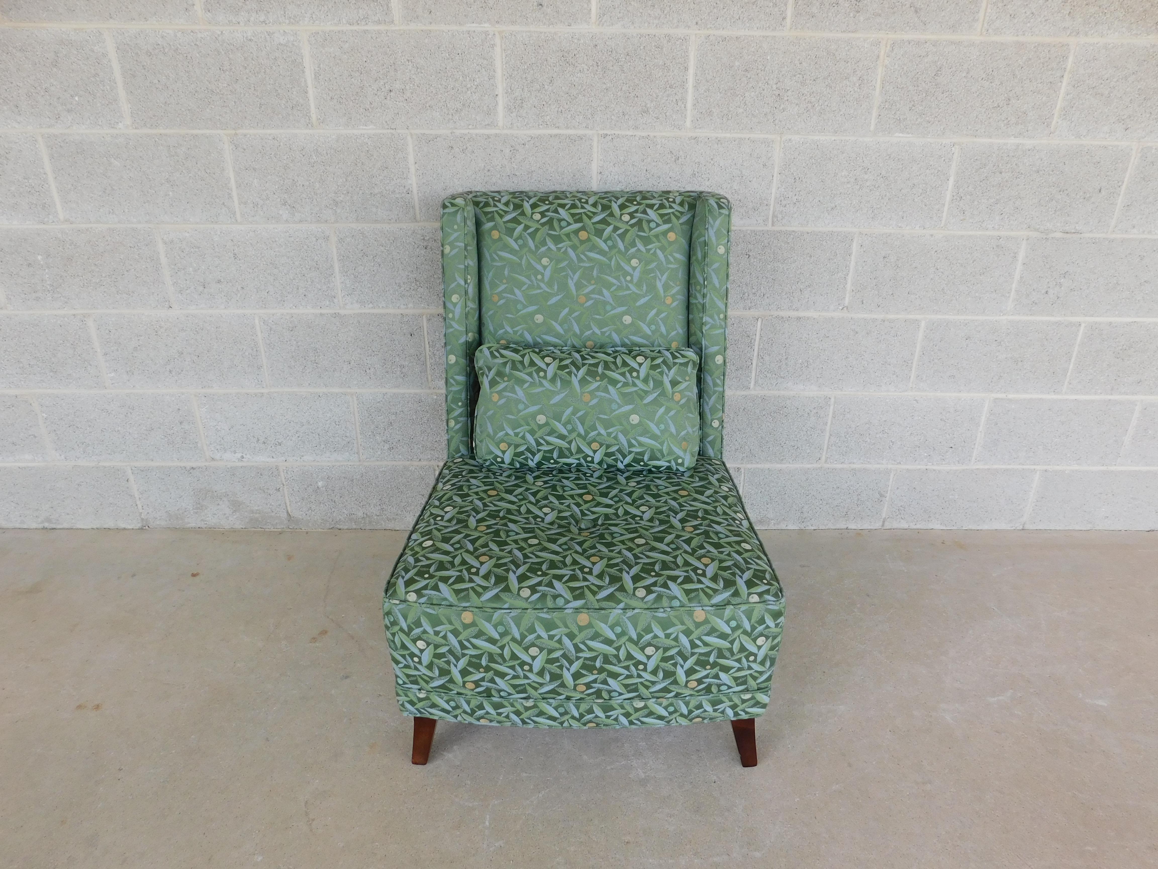 Baker Regency Style Slipper Chair For Sale 5