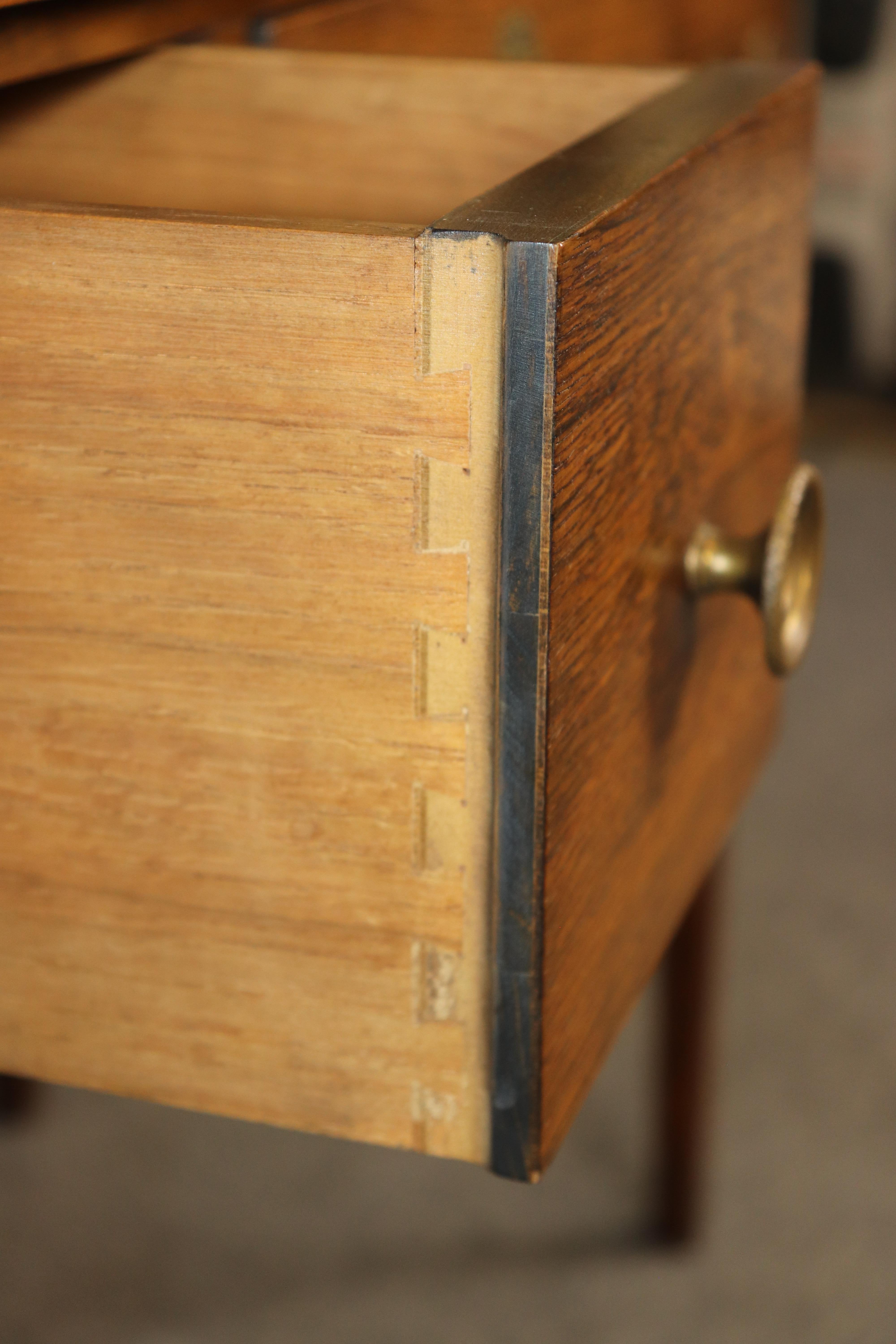Baker Rosewood Directoire Style Brass Mounted Vanity Writing Desk For Sale 10
