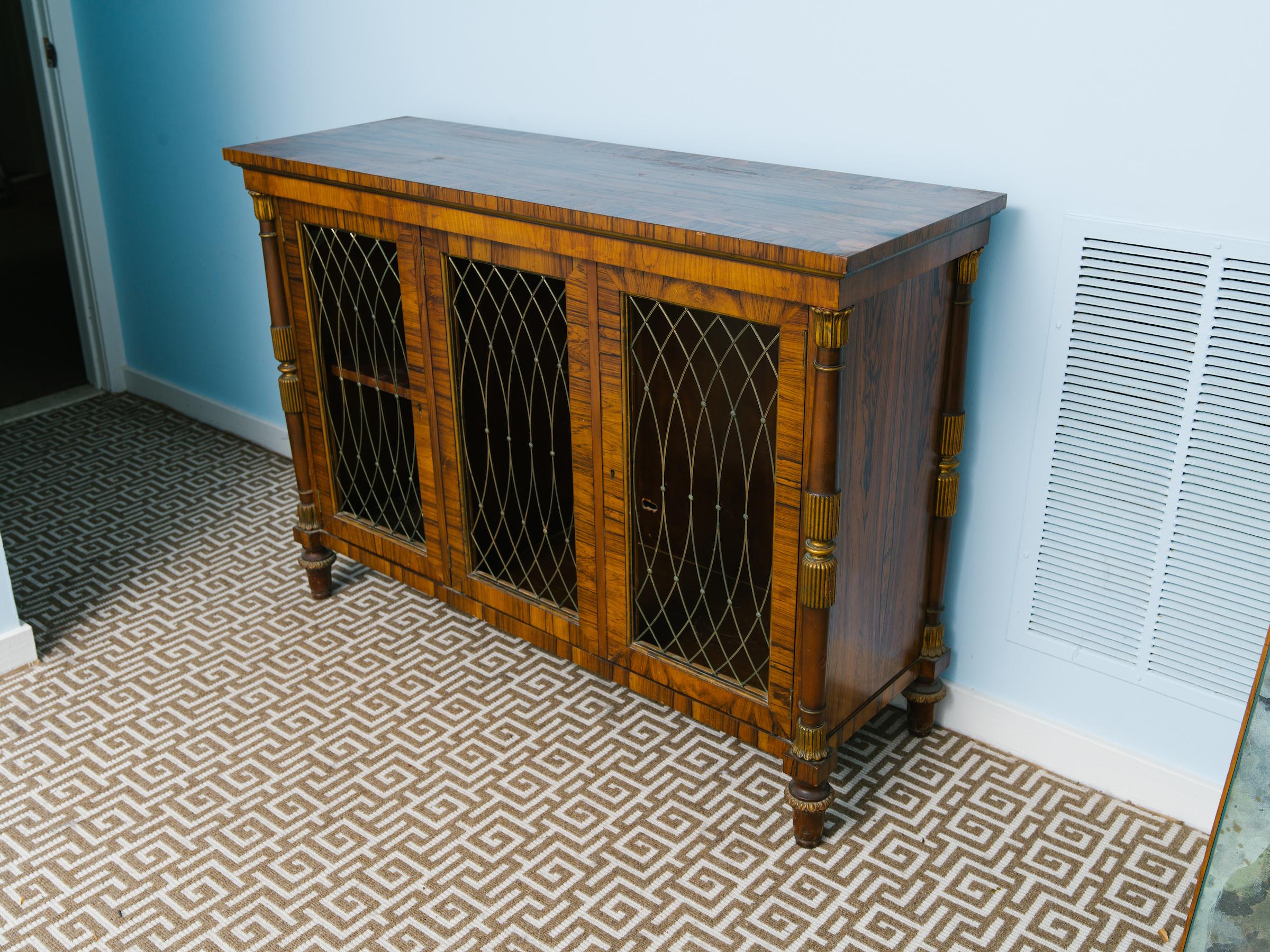 Baker Rosewood Regency style credenza.