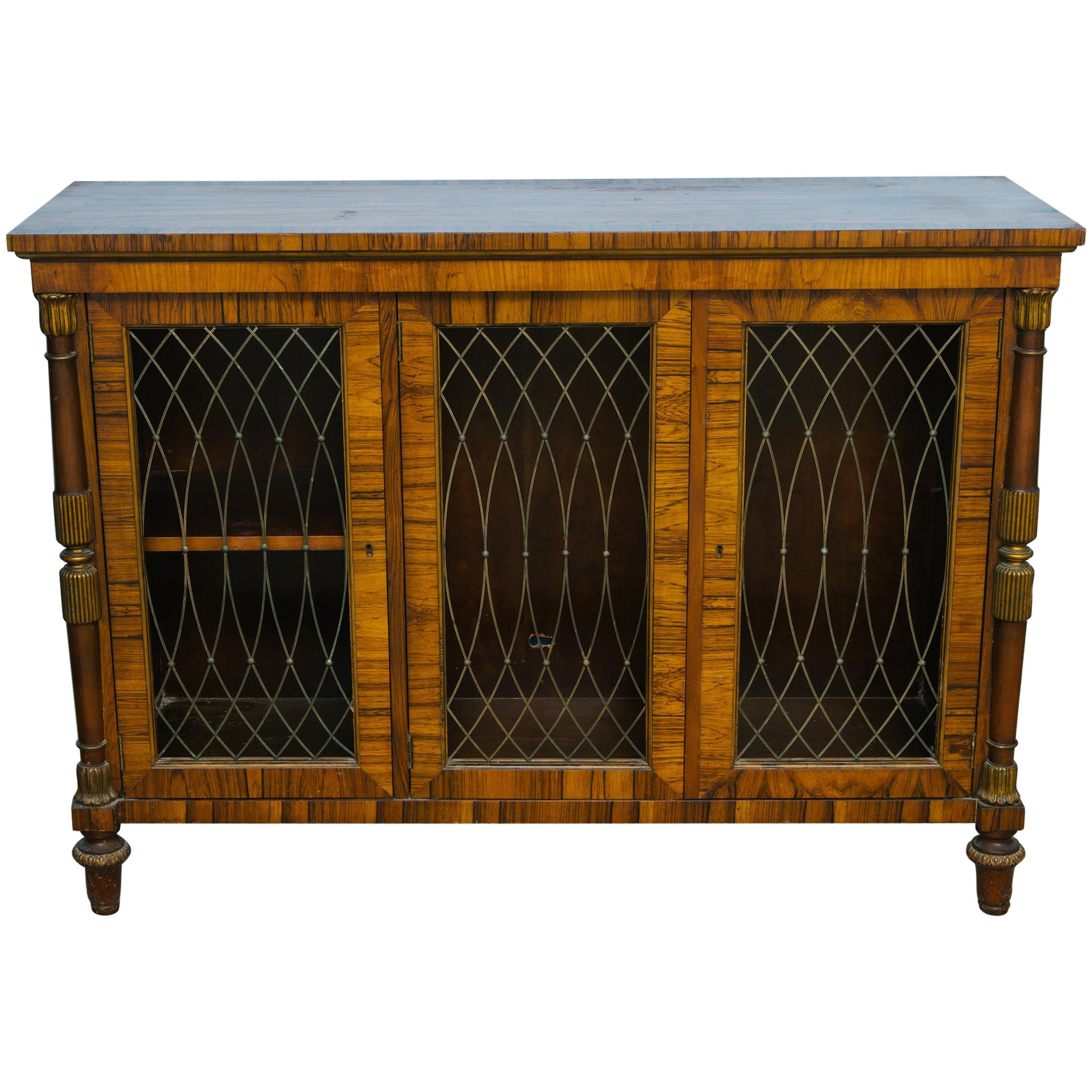 Baker Rosewood Regency Style Credenza