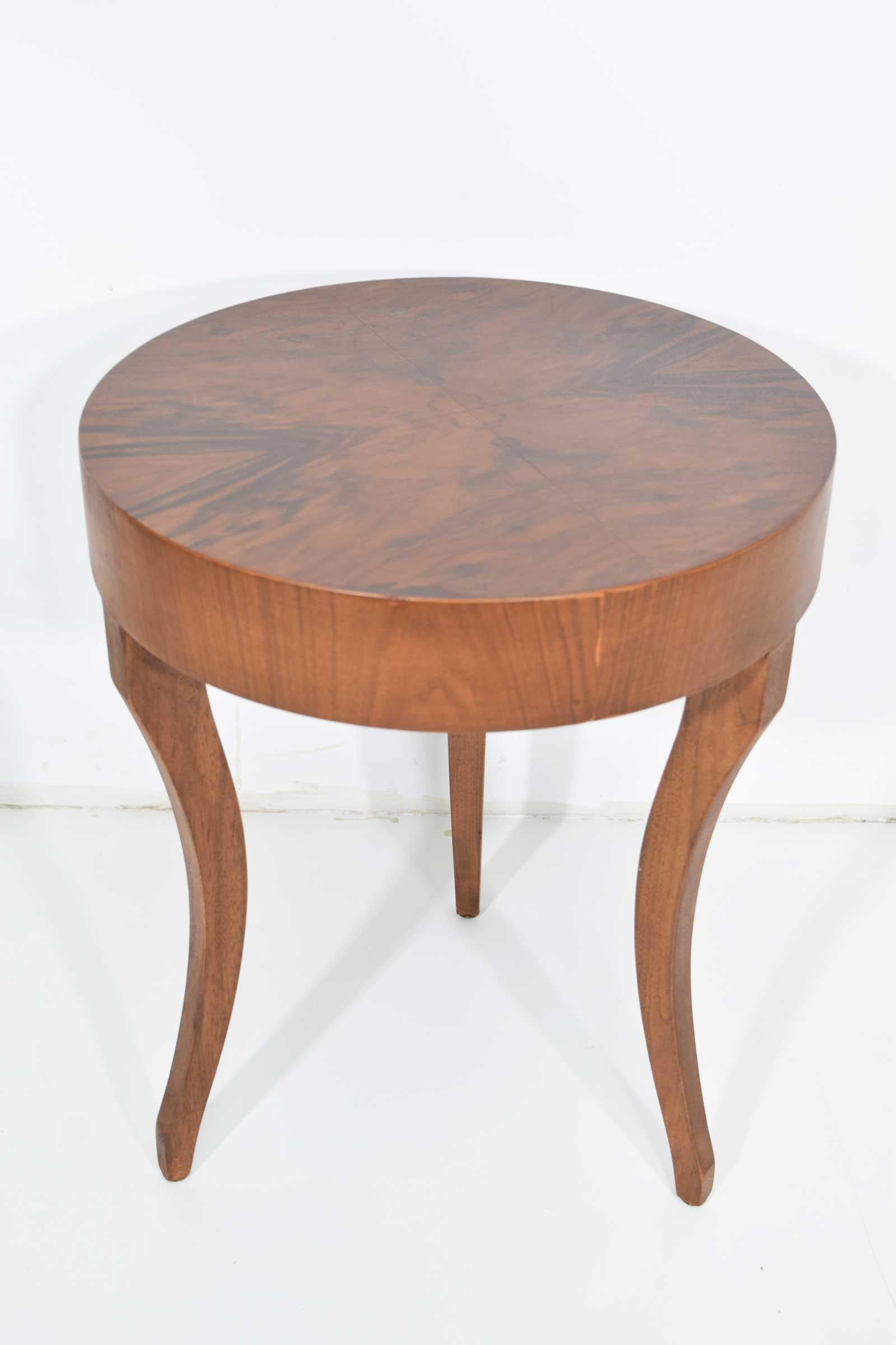 Modern Baker Side Table with Three Legs