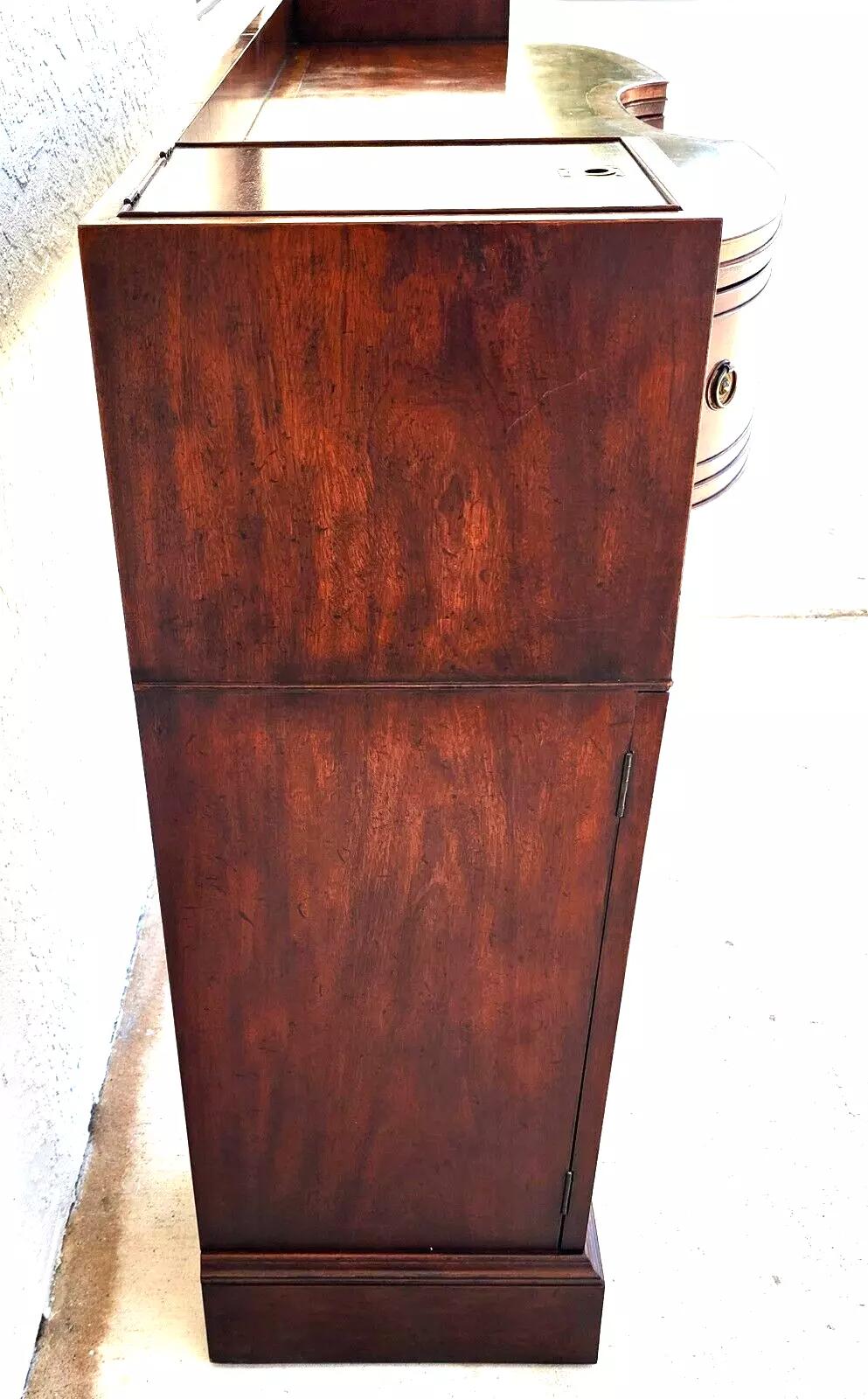 BAKER Sideboard Huntboard Bar Mahogany For Sale 3