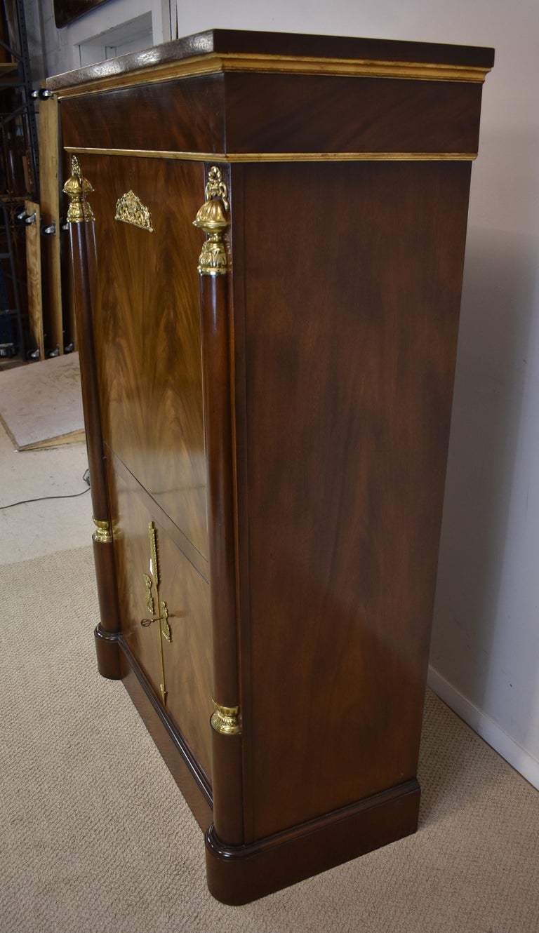 Baker Signature Empire Style Drop Front Desk / Secretary with