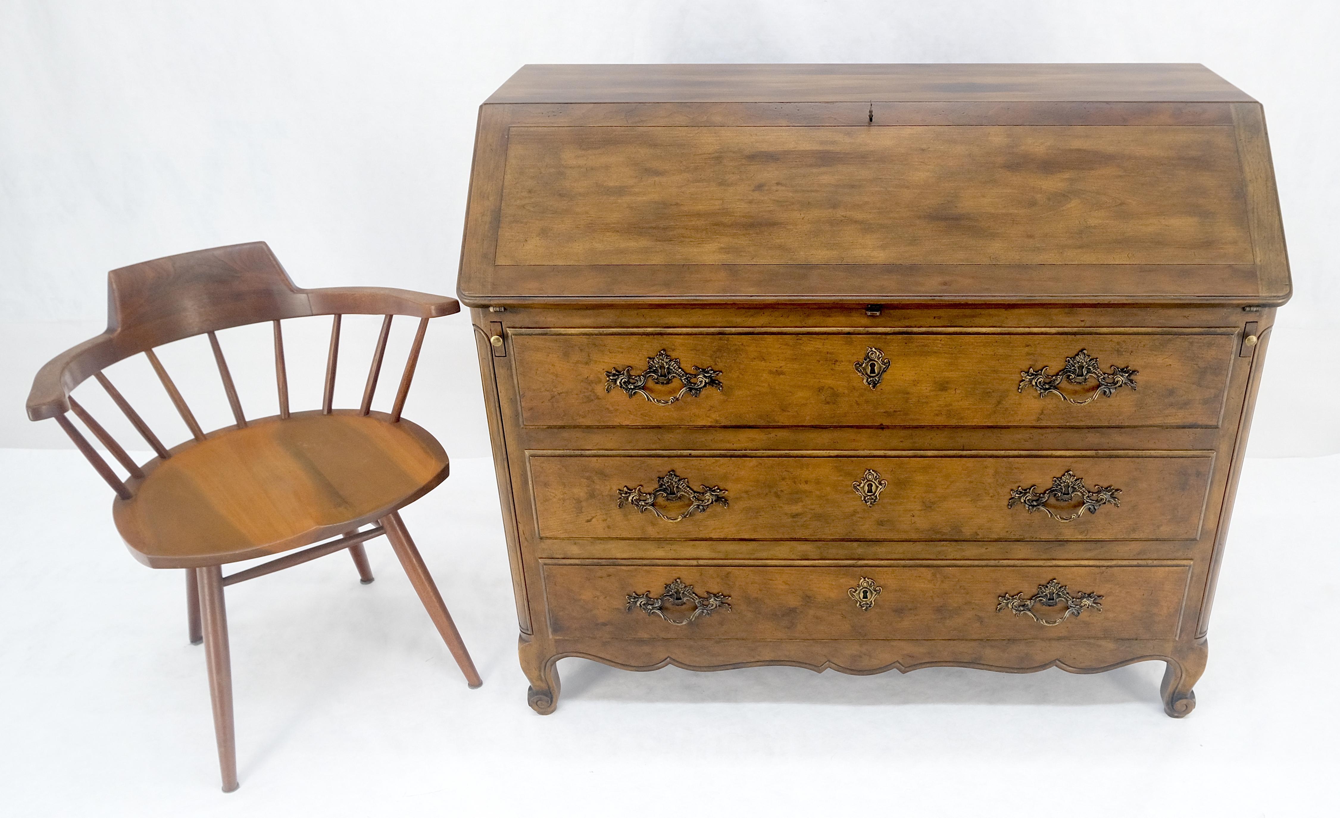 Baker Scrivania a ribalta con 3 cassetti MINT in vendita 3