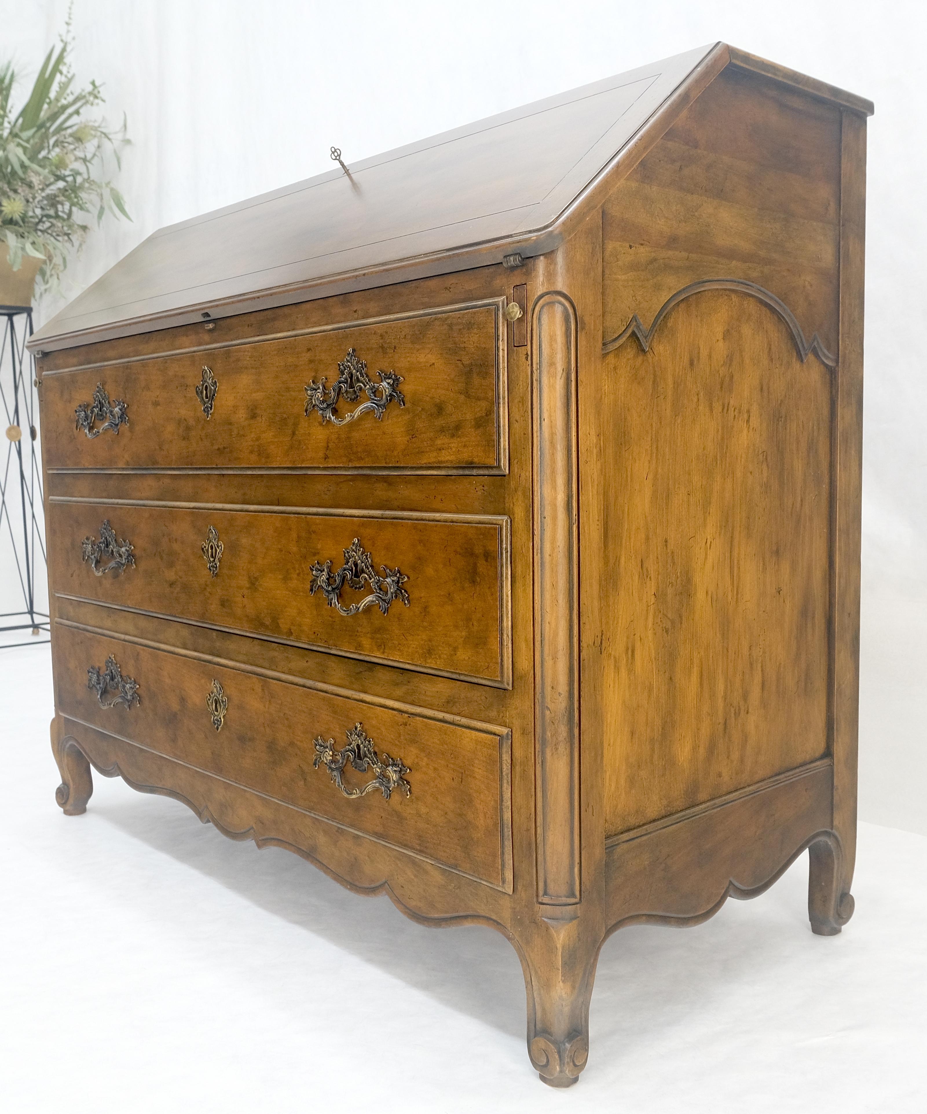 Baker Scrivania a ribalta con 3 cassetti MINT in vendita 8