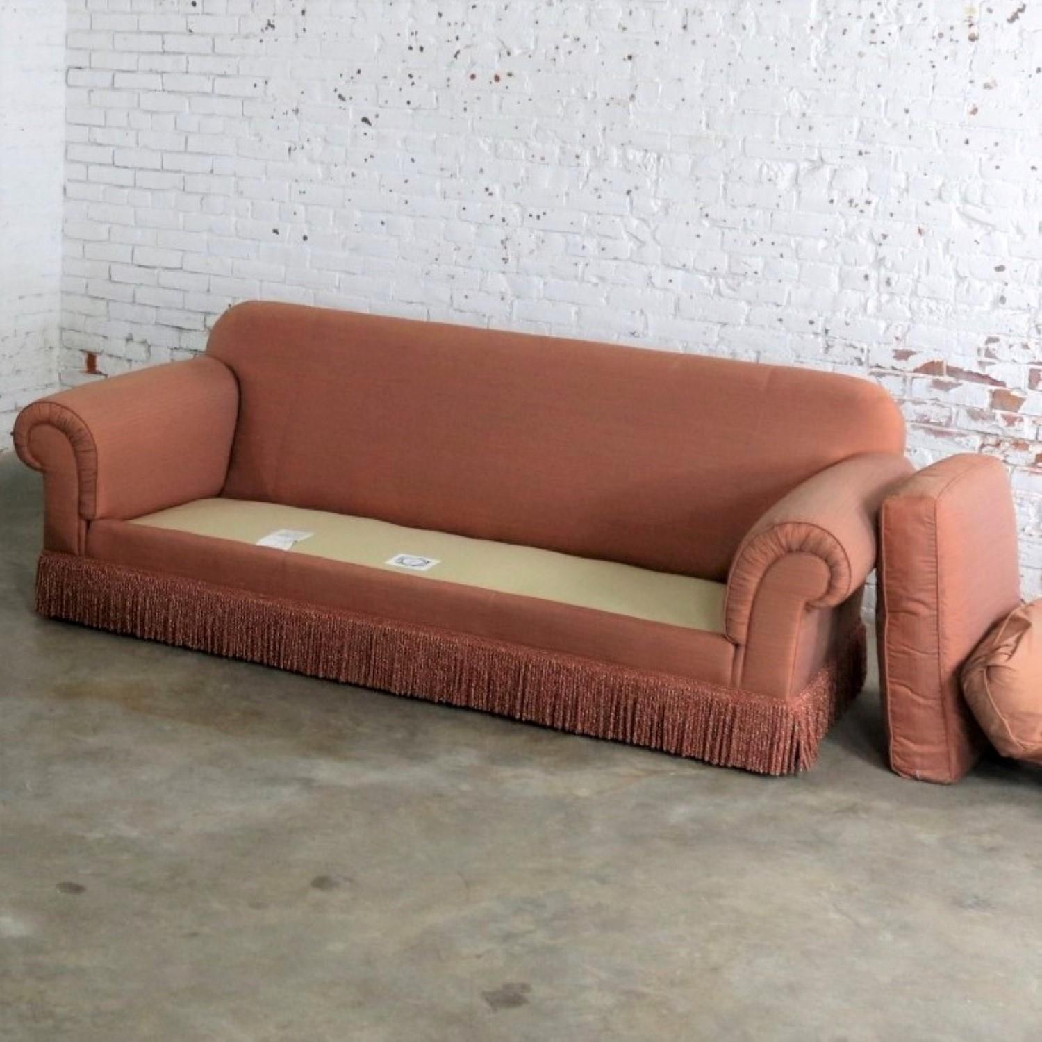 Baker Sofa Lawson Style from the Crown and Tulip Collection Terracotta 2