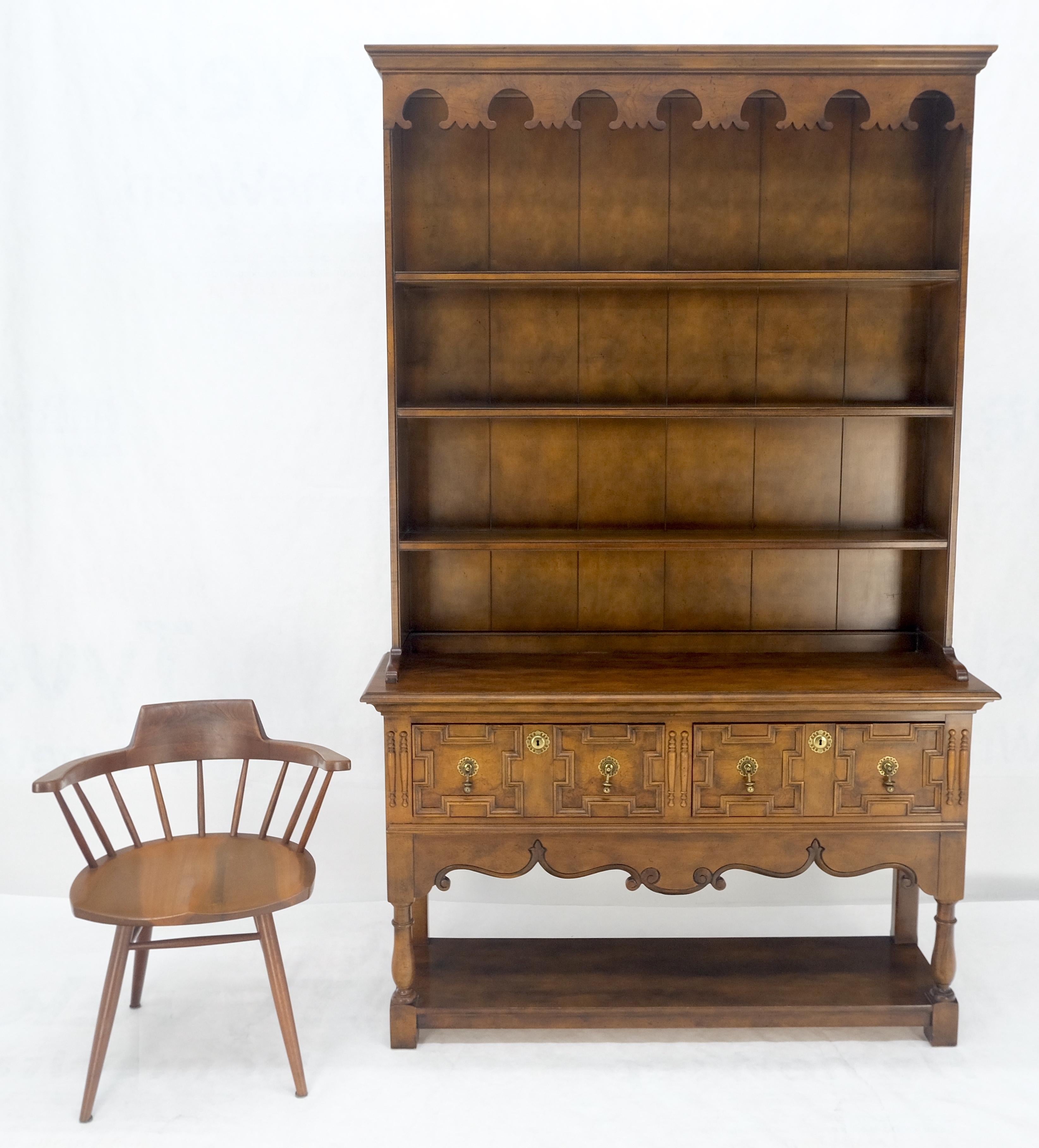Laqué Console commode de style colonial espagnol de Baker en vente