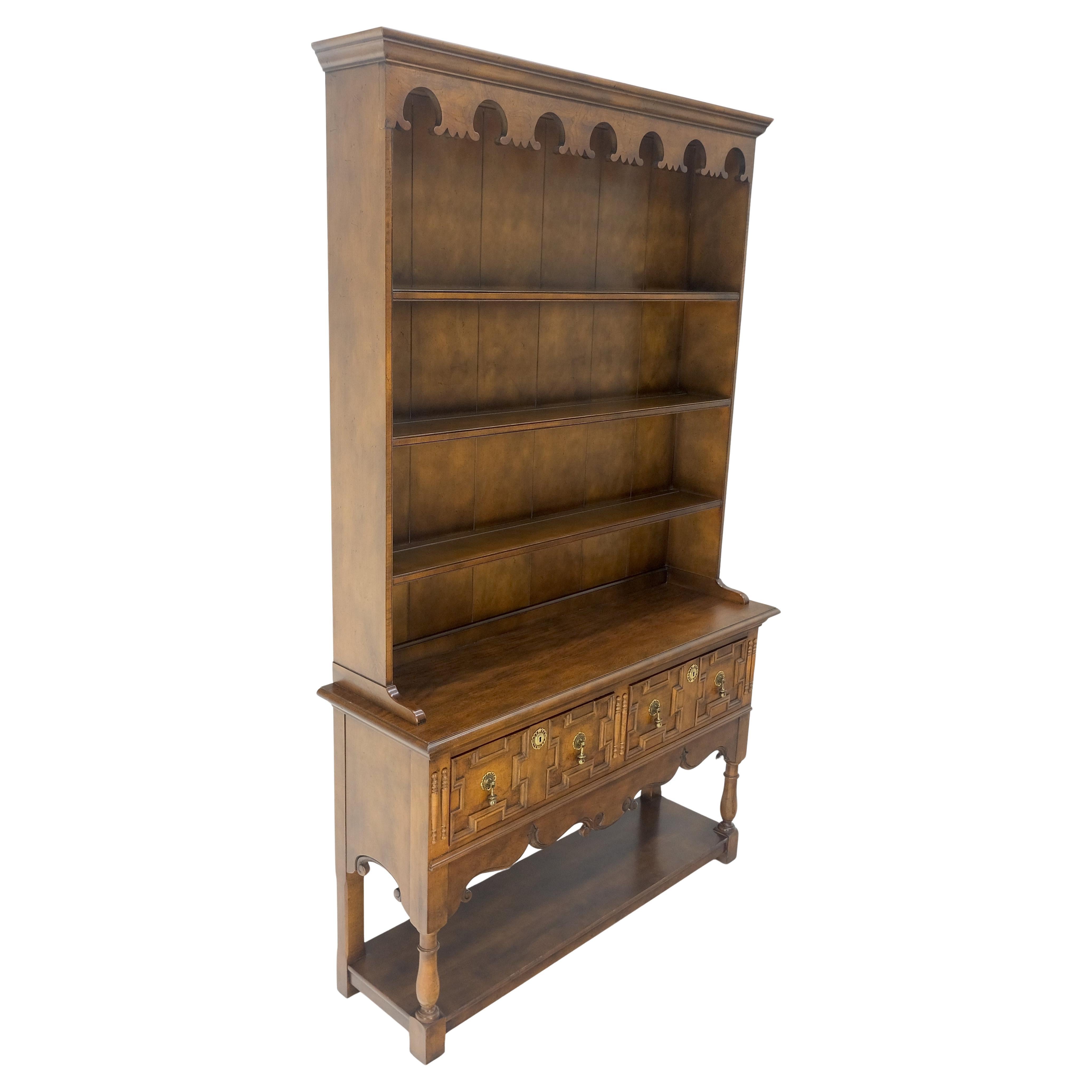 Baker Armario de estilo colonial español Estantería Aparador Consola MENTA