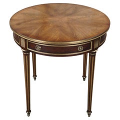 Baker Stately Homes Sir Humphry Wakefield French Louis XVI Round Side Table