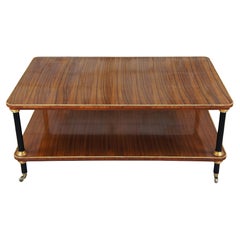 Baker Stately Homes Sir Humphry Wakefield Satinwood Empire Coffee Table