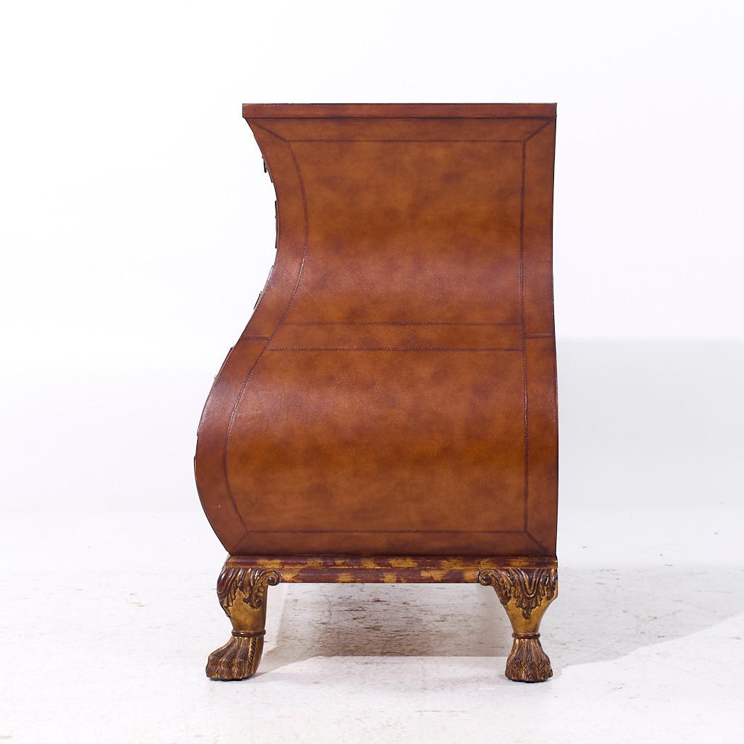 Americano Cassettone Bombay intarsiato in stile Baker Stately Homes in vendita