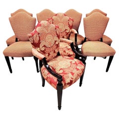 Baker Upholstered Bergamo Dining Chairs Set of 8