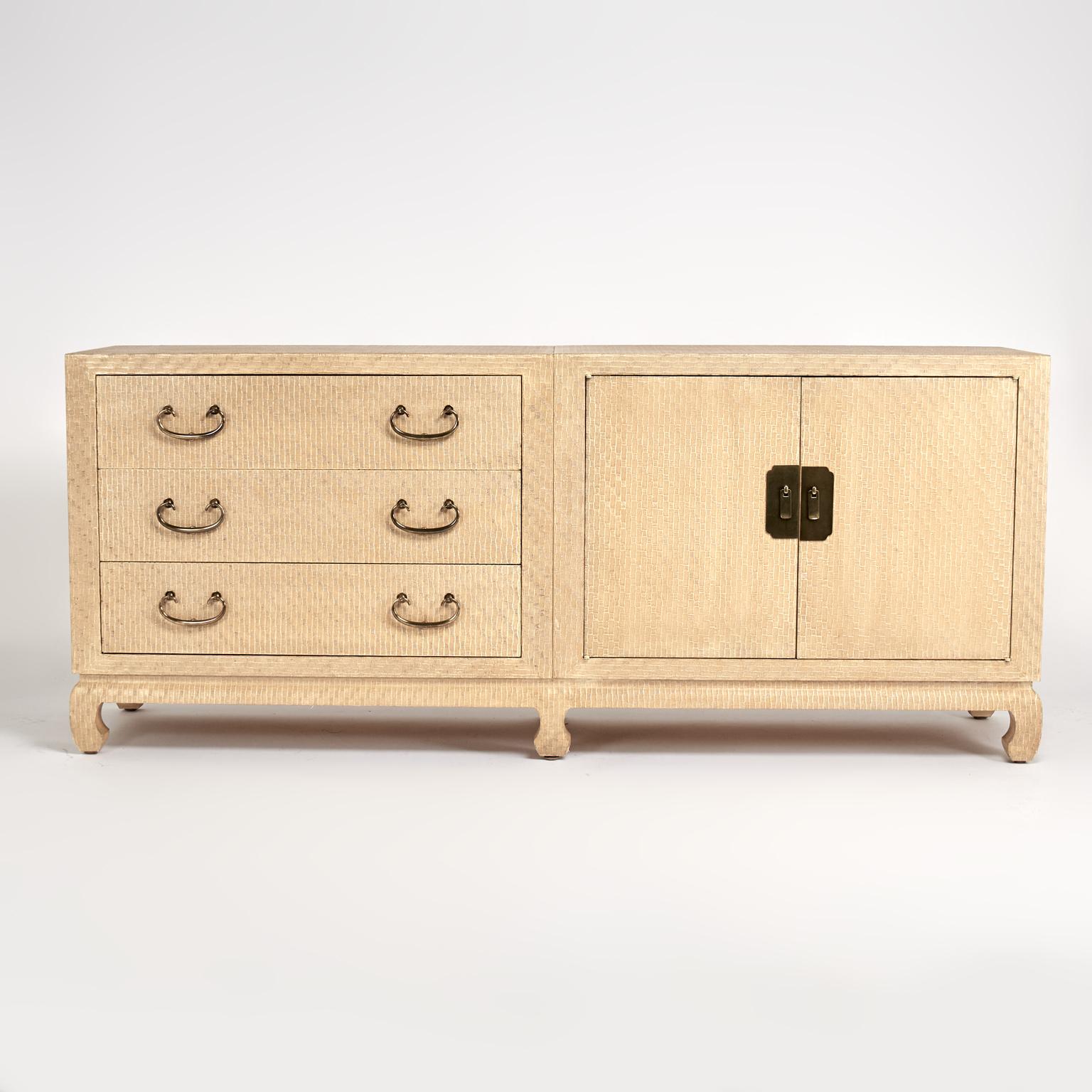 Mid-Century moderno Baker, mobile cassapanca vintage in stile Asian Style in vendita