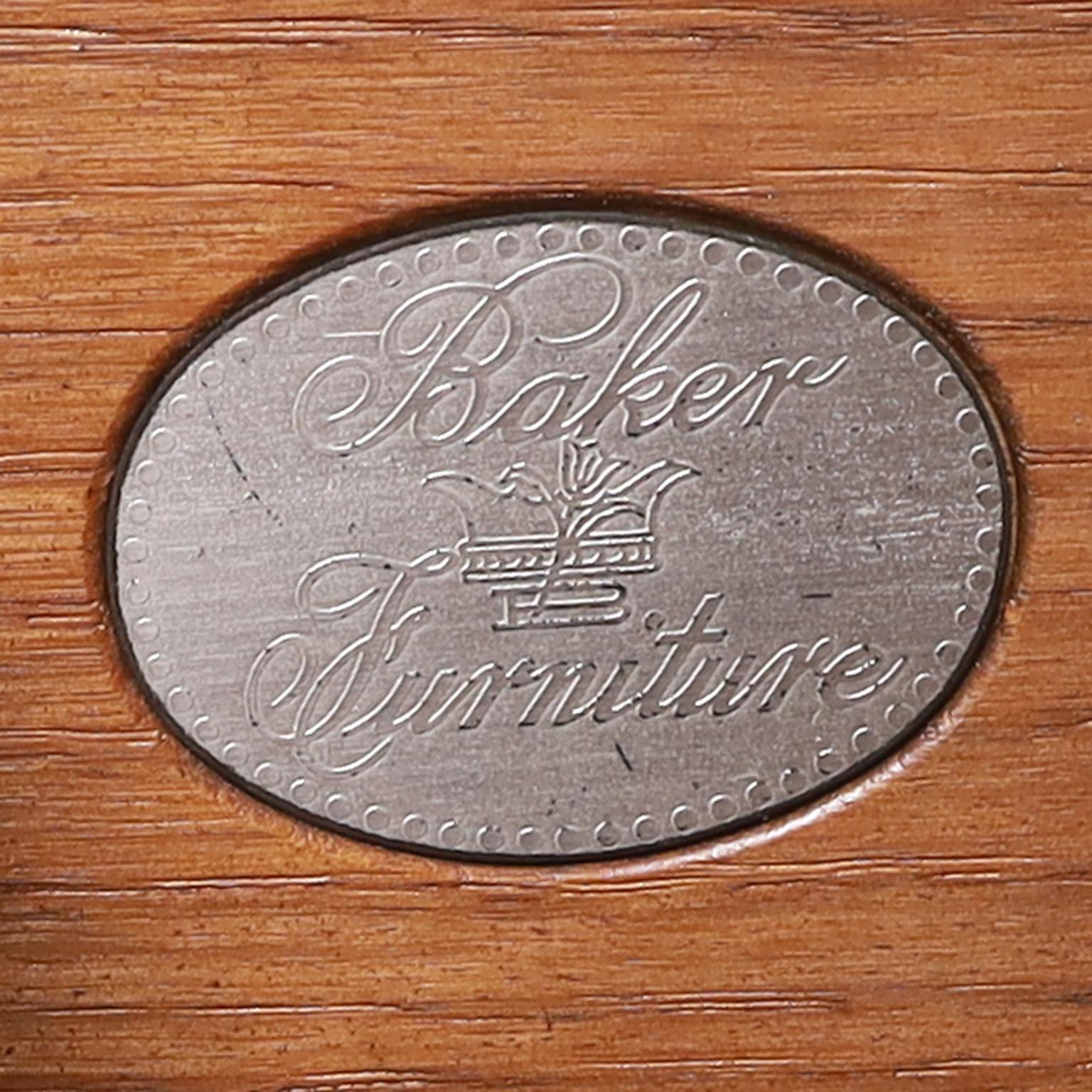 Cassapanca Campaigner vintage Baker in vendita 1