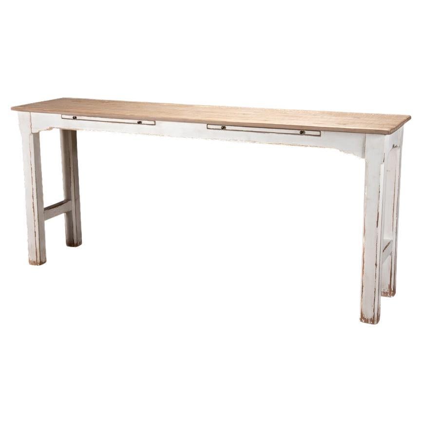 Baker's Table Workbench Kitchen Island Kitchen Table For Sale at