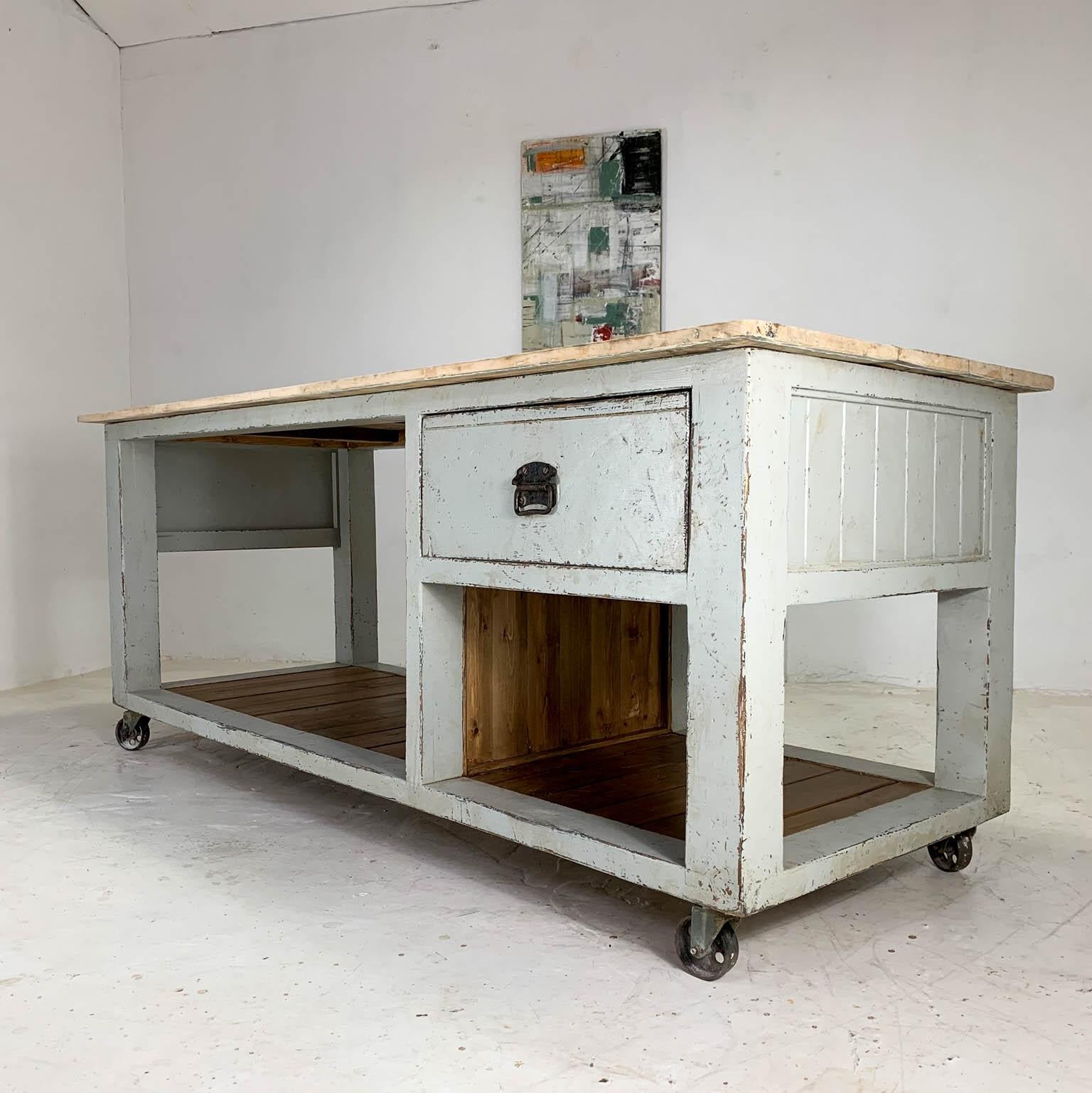 bakers table kitchen island