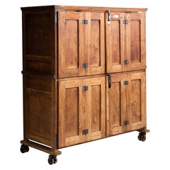 Antique Bakery Cabinet