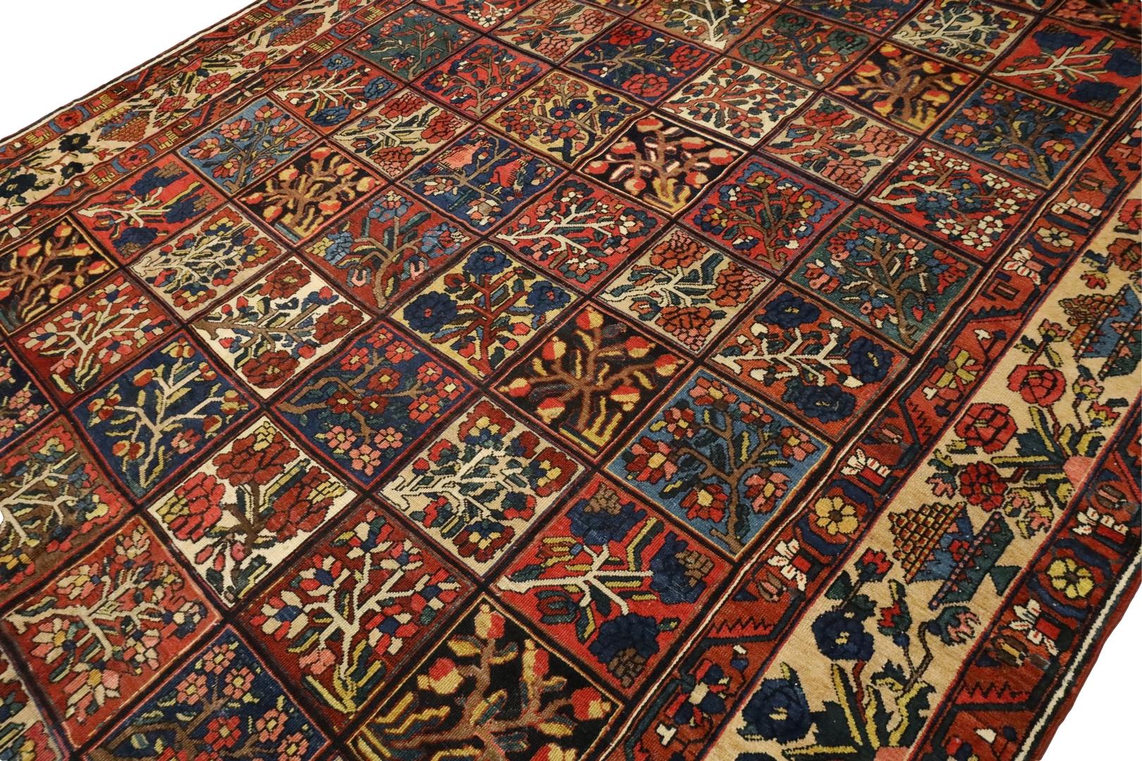 Tapis ancien Bakhtiar - 9'9