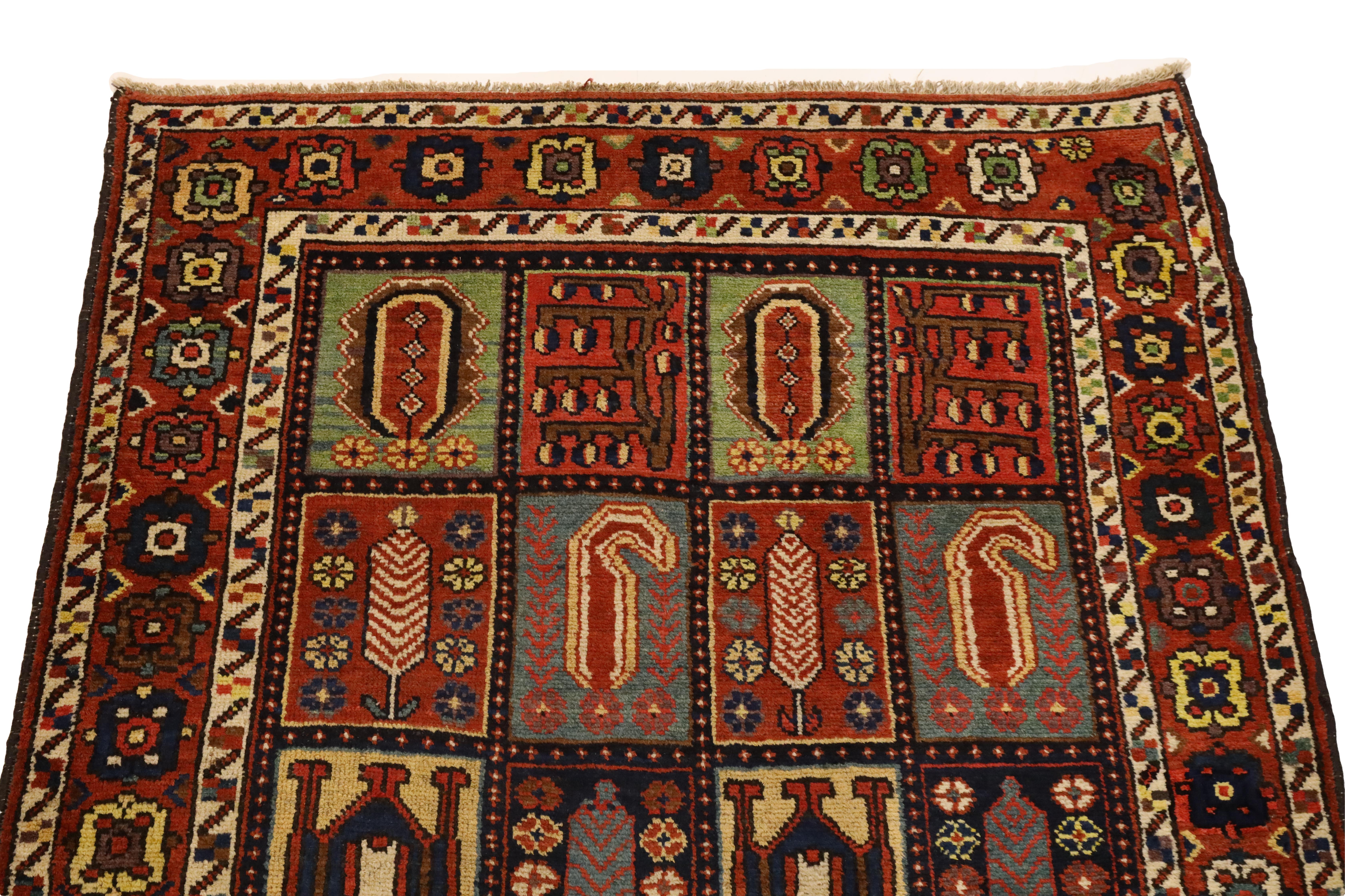 Tapis ancien Bakhtiar - 4'5