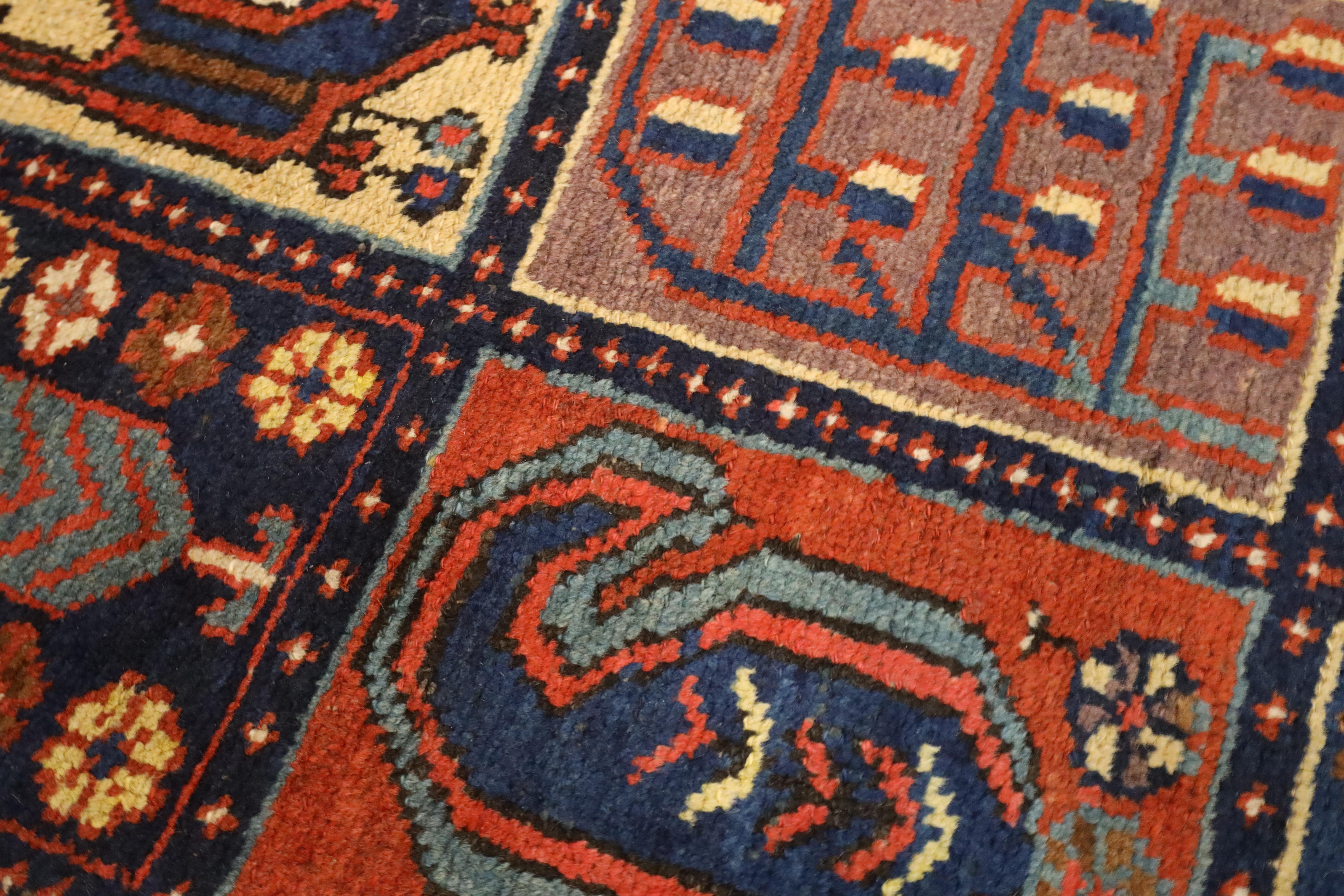 Laine Tapis ancien Bakhtiar - 4'5