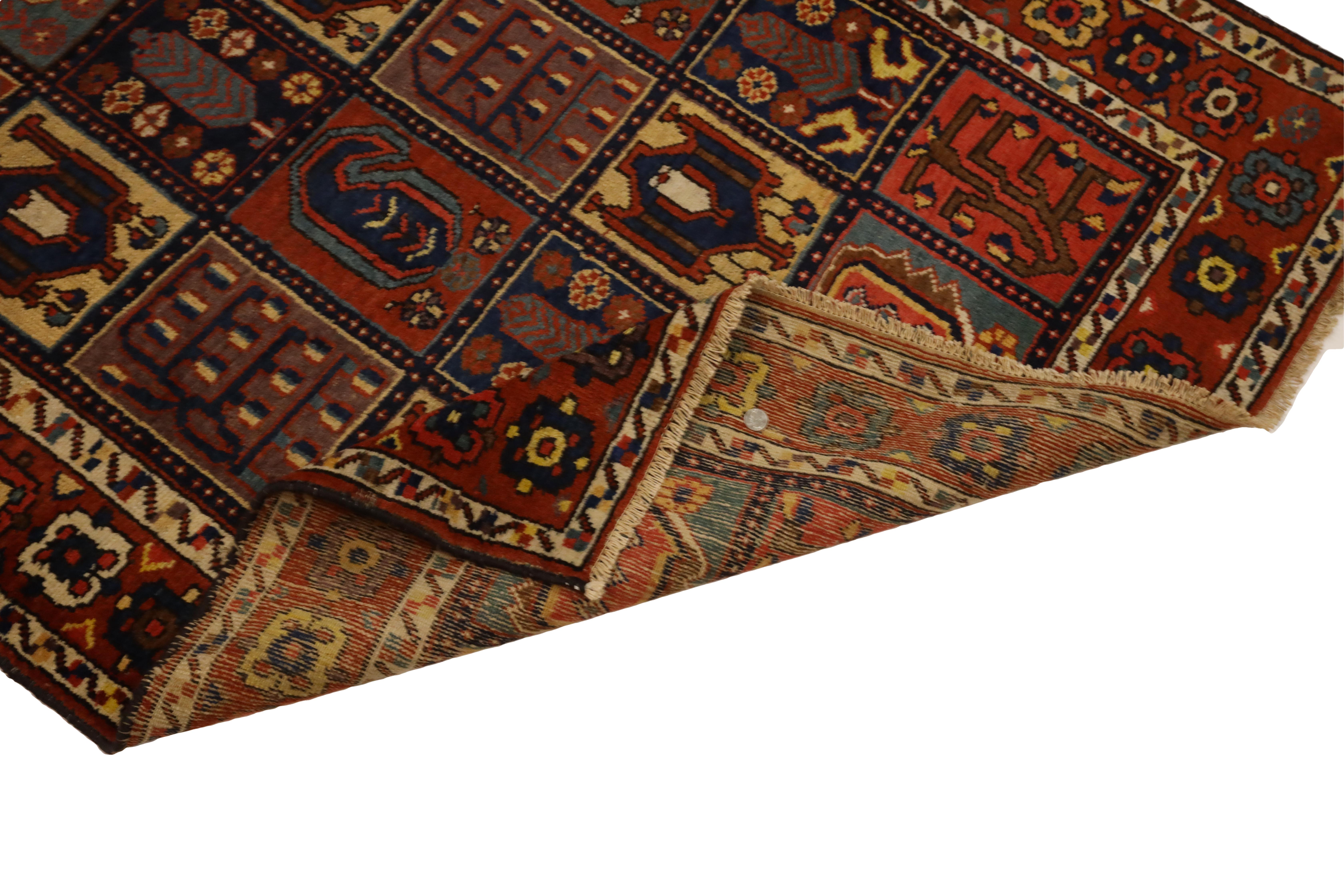 Tapis ancien Bakhtiar - 4'5