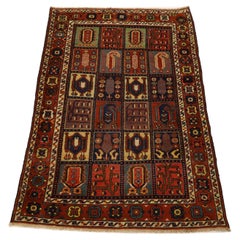 Bakhtiar Antique Rug - 4'5" x 6'2"