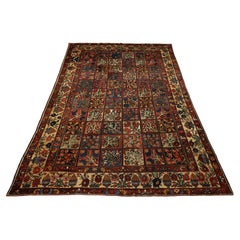 Bakhtiar Antique Rug - 9'9" x 14'1"