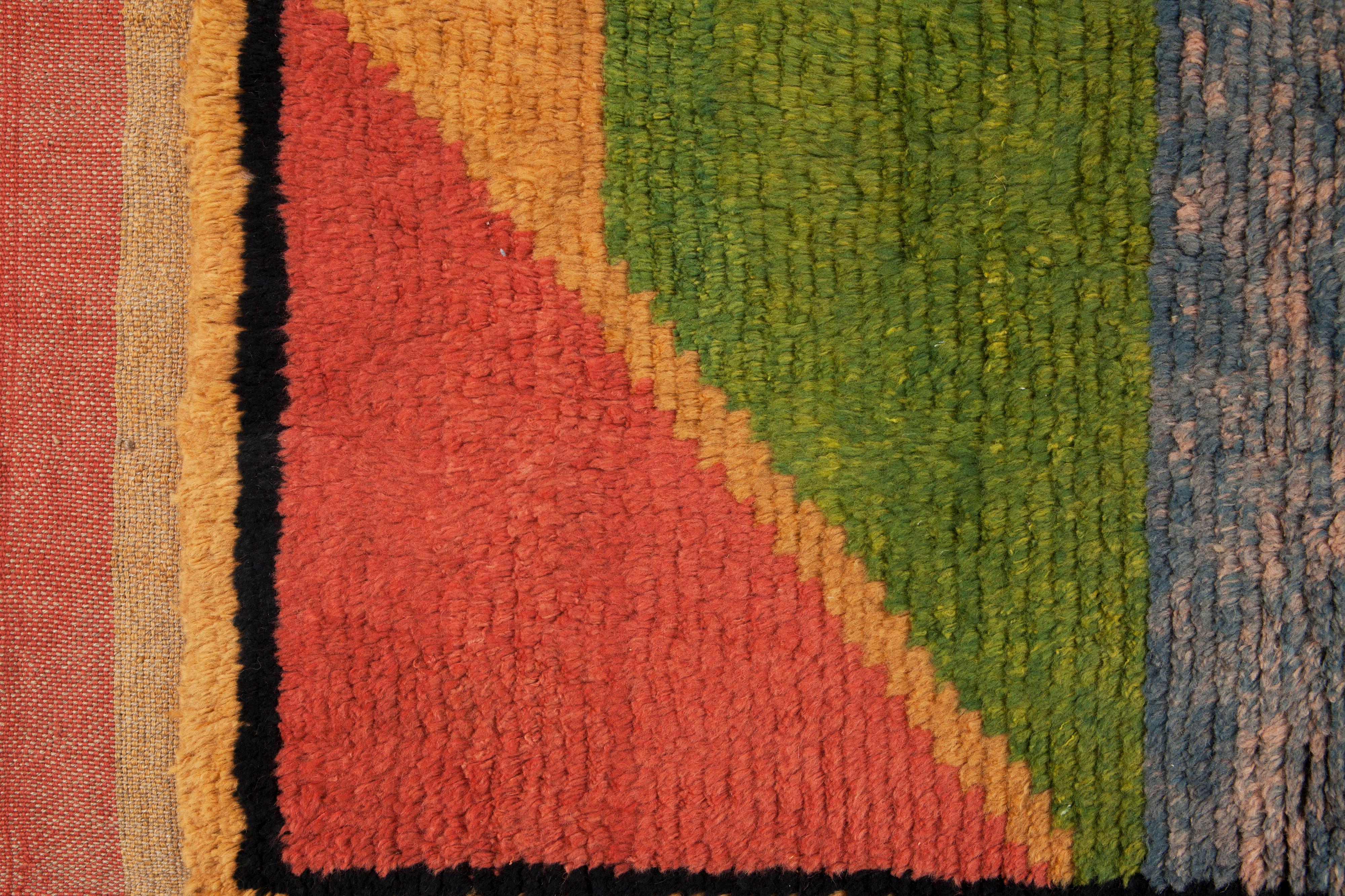 Bakhtiari Gabbeh Teppich 195x162cm (Gewebt) im Angebot