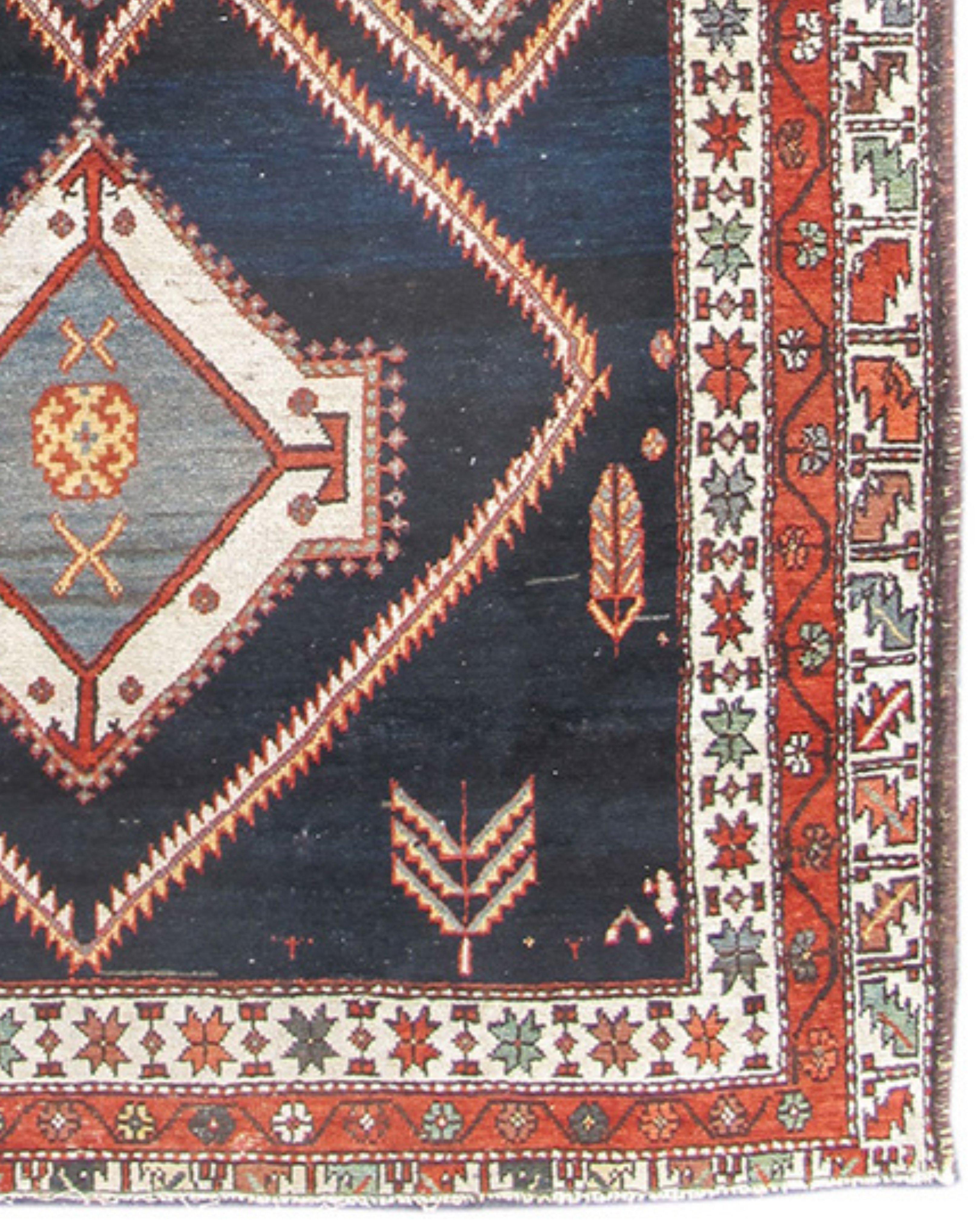 Bakhtiari Long Rug, c. 1900 In Excellent Condition For Sale In San Francisco, CA