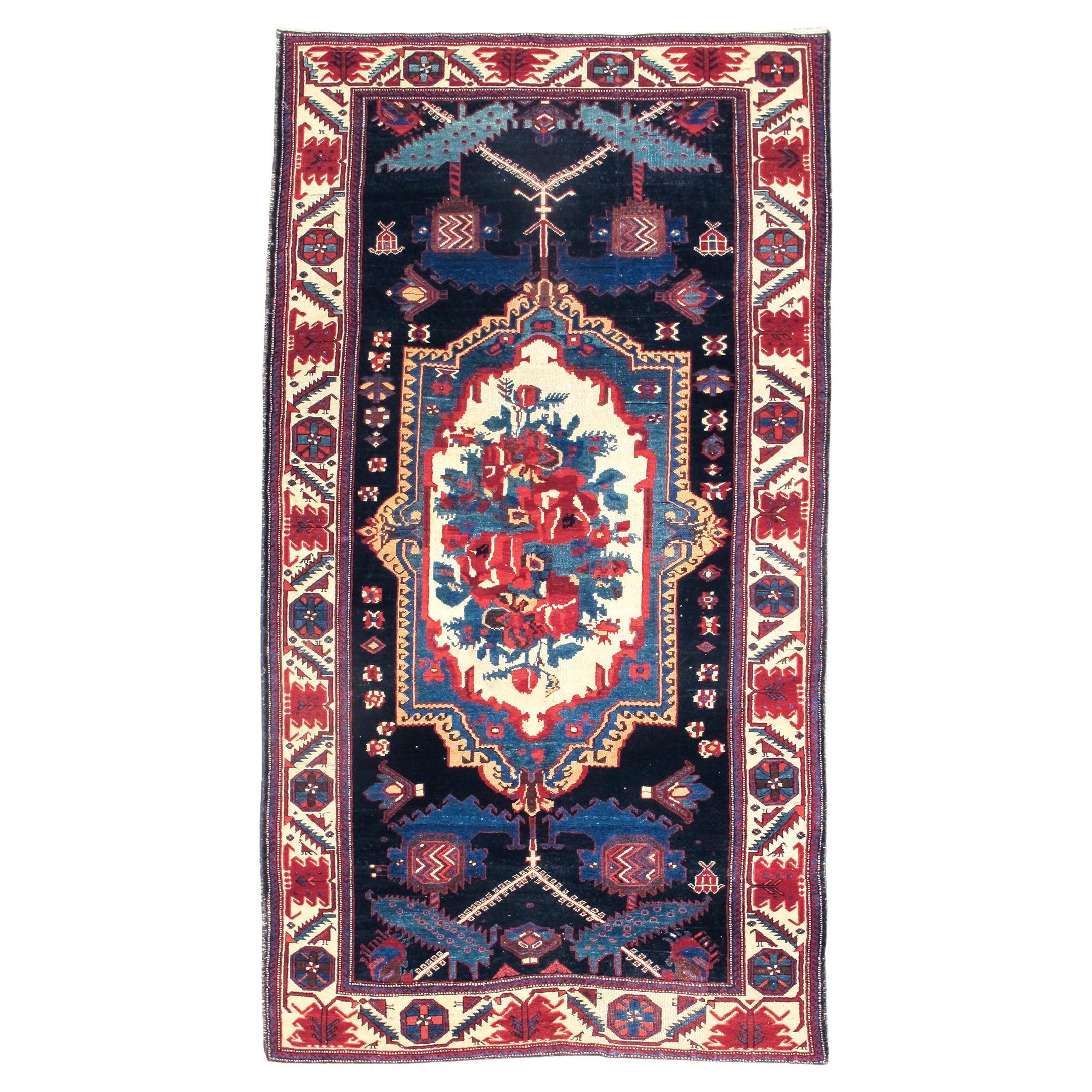 Bakhtiari Long Rug, Early 20th Century