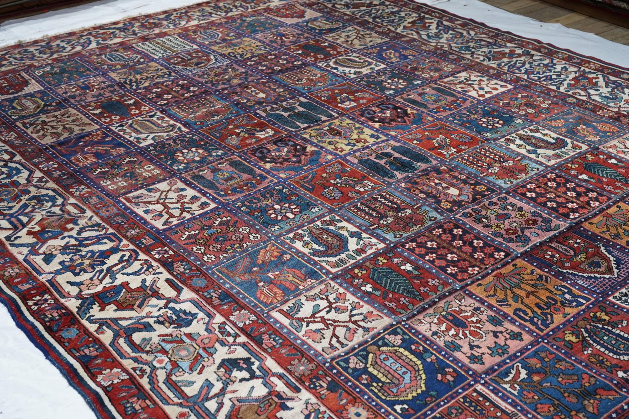 Bakhtiari-Teppich (Wolle) im Angebot