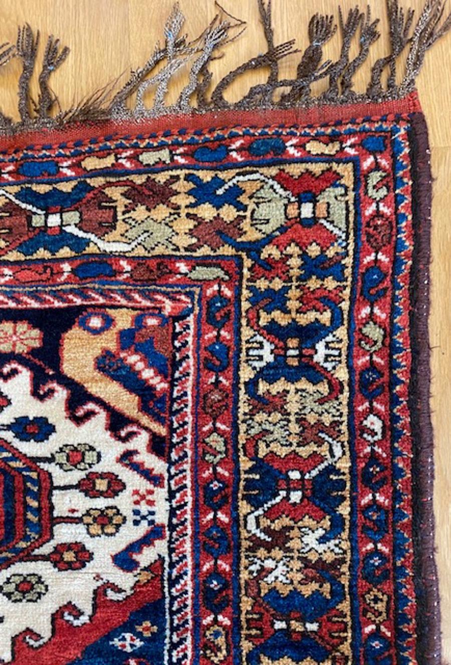 Bakhtiari-Teppich (Handgewebt) im Angebot