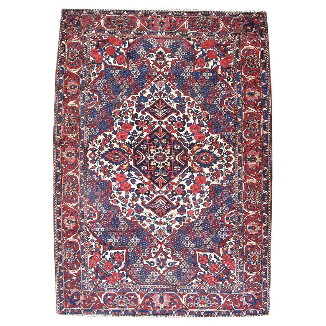 Bakhtiari Rug, Mid 20th Century