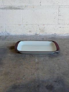 Baking Dish Rectangular Stoneware Désirée Denmark Thule Mid-Century Modern 1970s