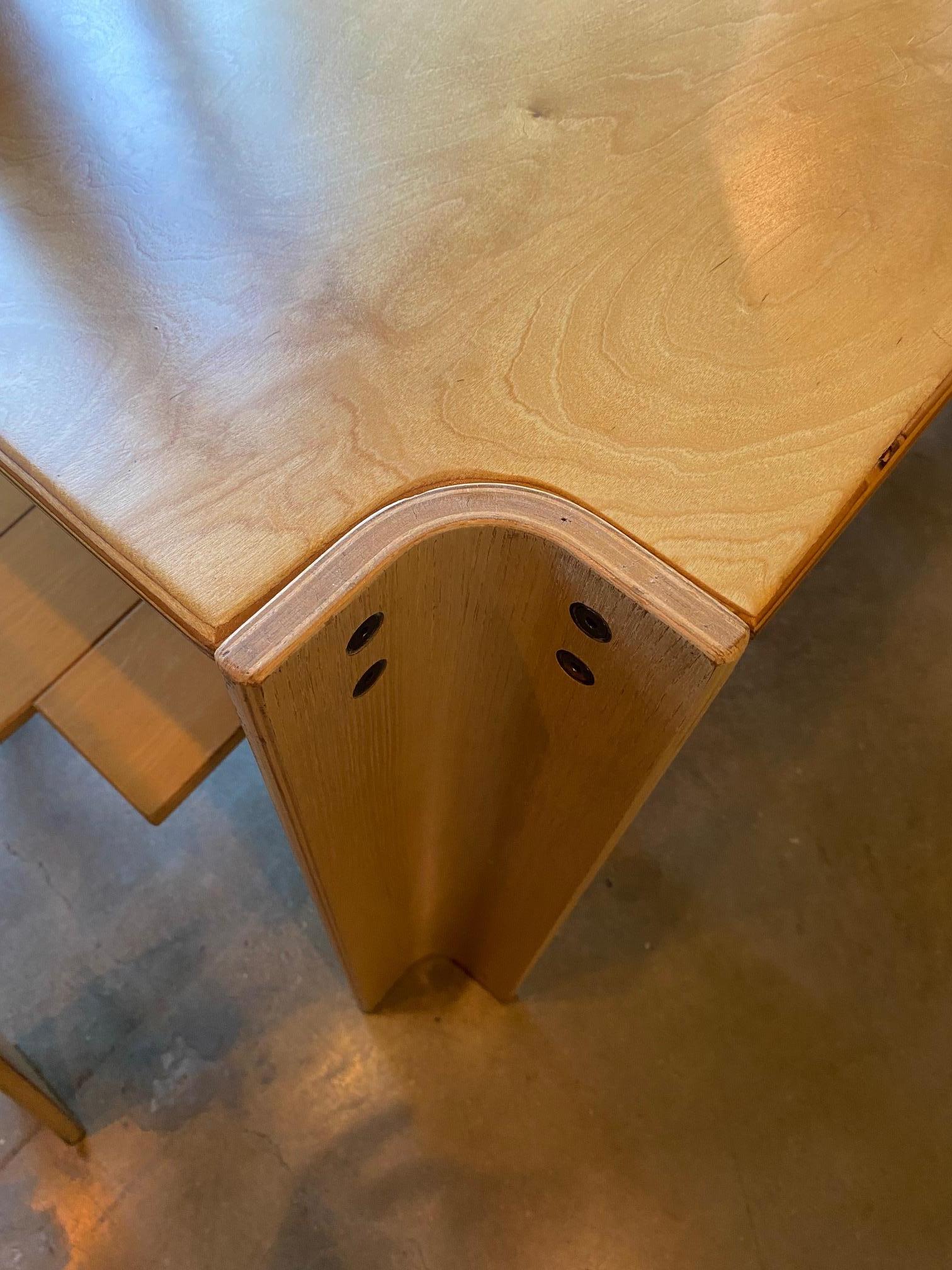 Bakker “Strip” Dining Table and Chair Set, NL, 1970’s 6