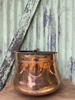 Bakır Kova (Vintage Copper Rounded Bucket - 2.500 kg) 0028