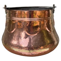 Bakır Kova (Vintage Copper Rounded Bucket - 2.500 kg) 0028