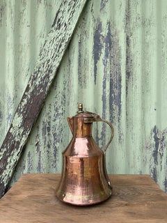 Bakır Su Testisi (Vintage Copper Water Jug - 1.200 kg) - 0074