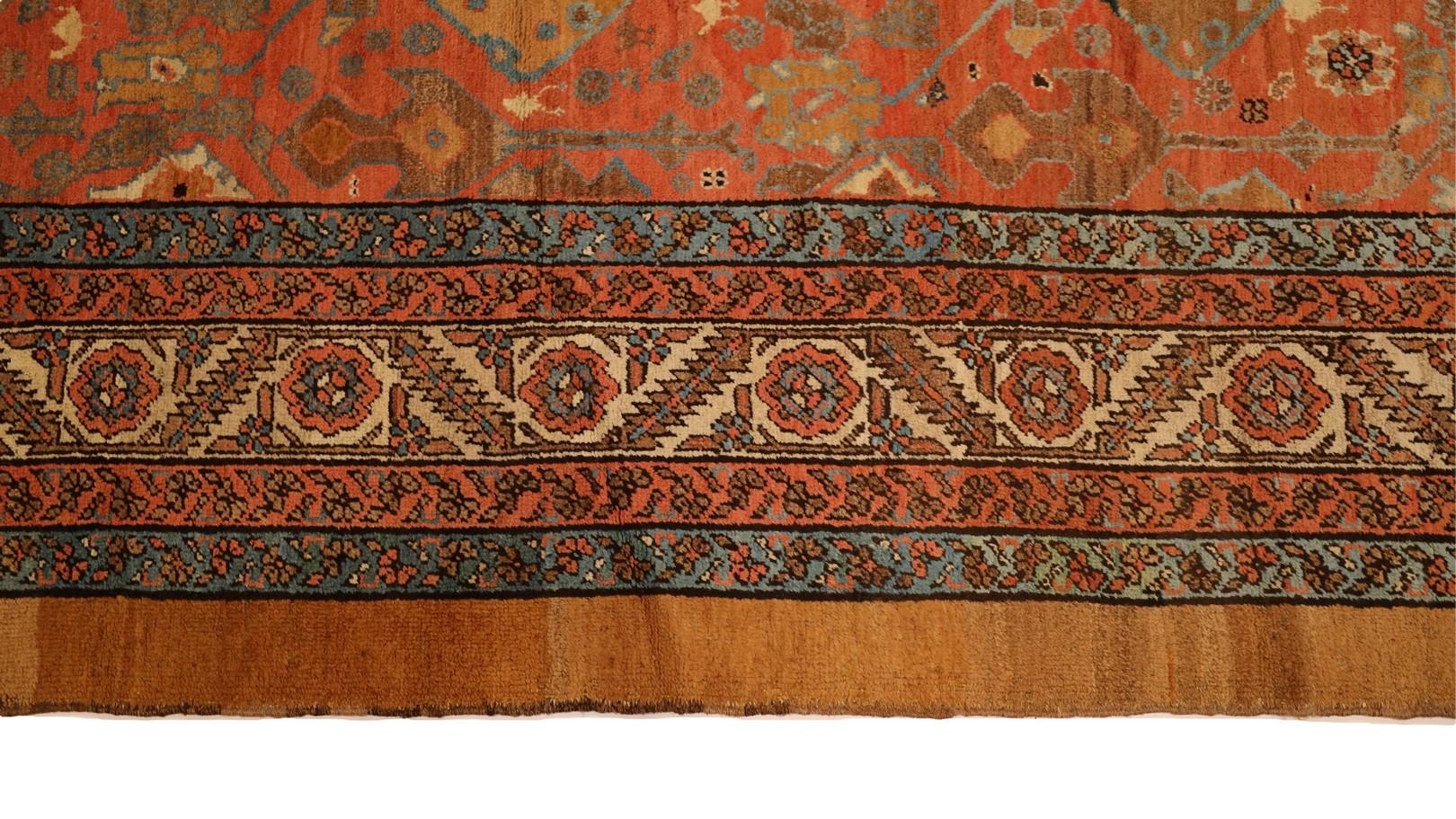 Bakshaish 19th Century Room Size Rug - 10'8