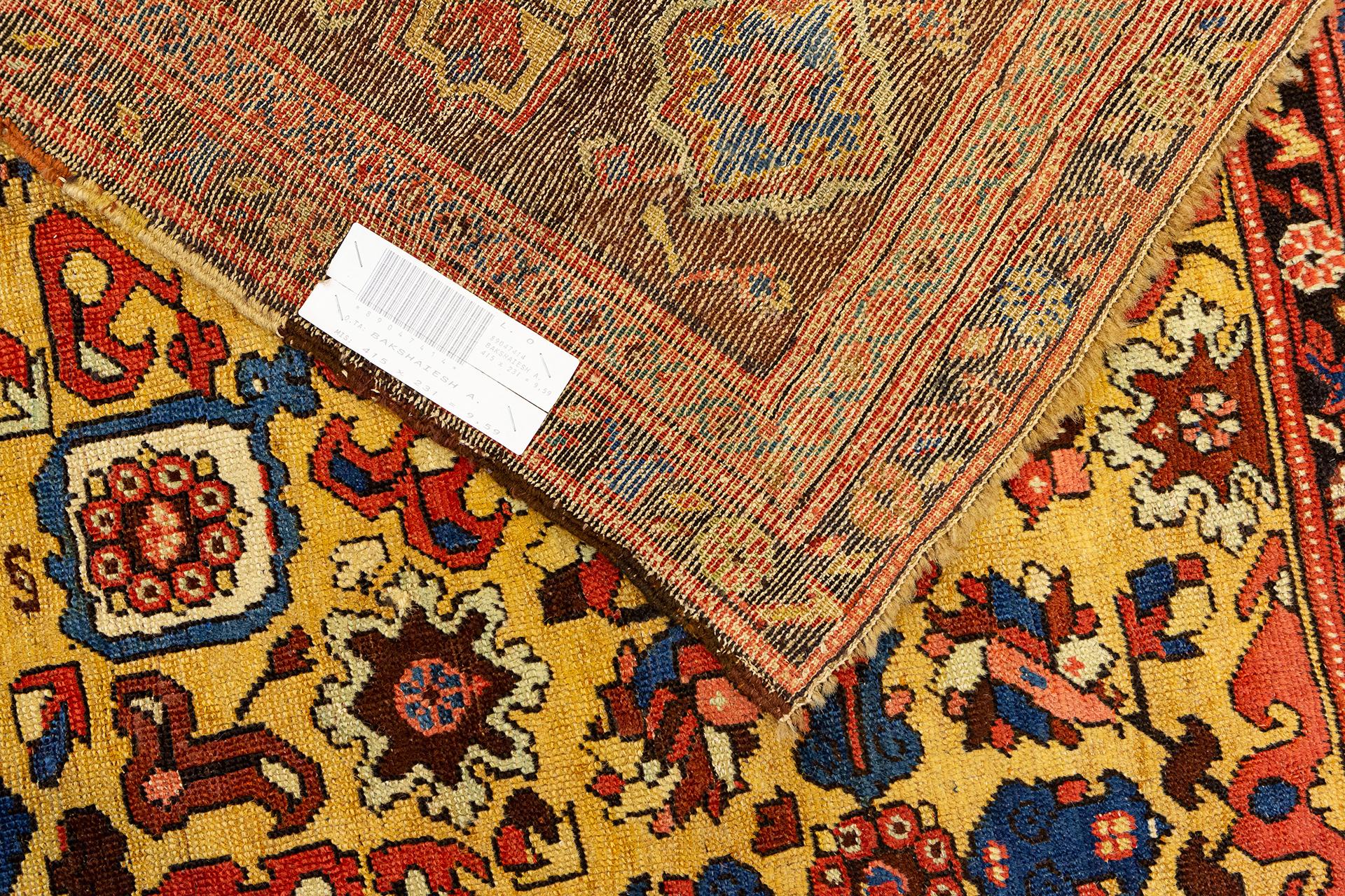 Bakshaish Teppich Golden Saffron Farbe im Angebot 4