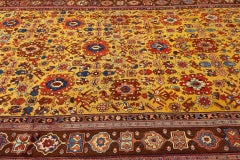 Bakshaish Rug Golden Saffron Color